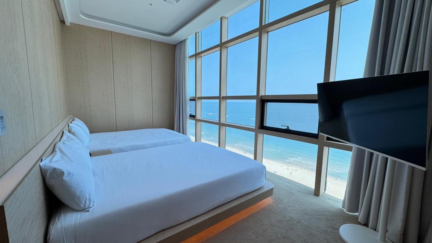 בוסאן Uh Suite The Haeundae מראה חיצוני תמונה